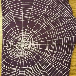 Halloween spiderweb leggings